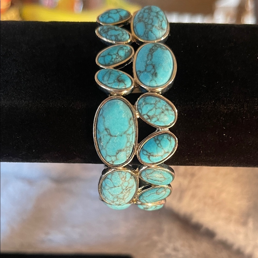 imitation turquoise stone